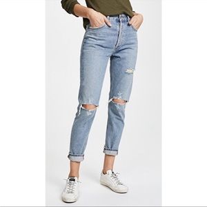 Agolde Jamie High Rise Classic Dakota Jeans 28